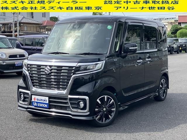 スペーシア　カスタム　カスタム　ＨＹＢＲＩＤ　ＸＳターボ　アウ