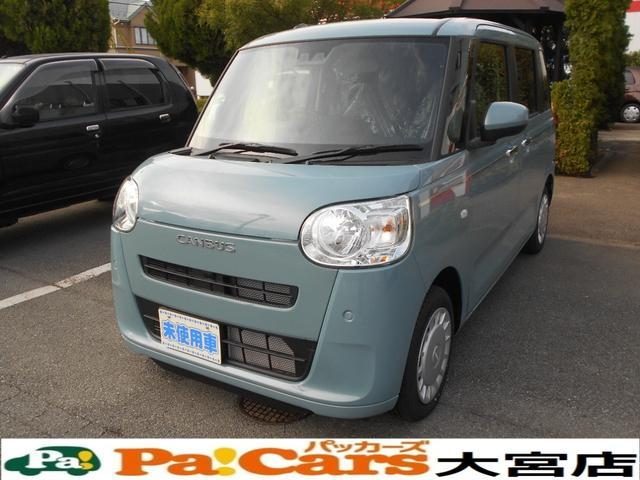 ムーヴ　キャンバス　セオリーＸ　届出済未使用車　電動格納式ド