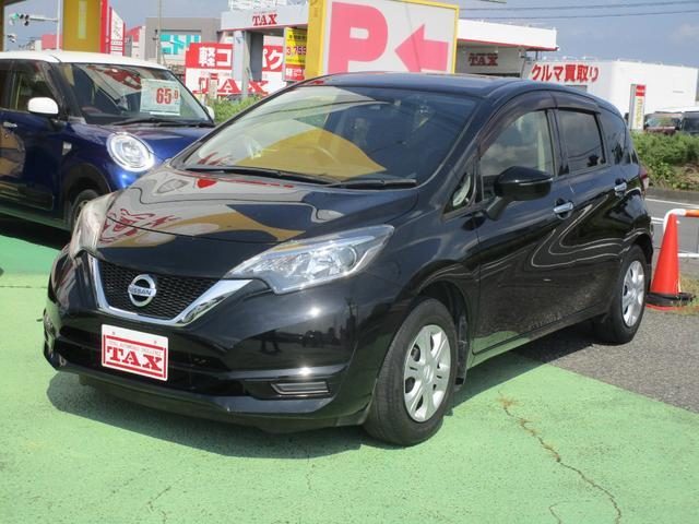 ノート　Ｘ　禁煙車　純正ＳＤナビ・ワンセグＴＶ・