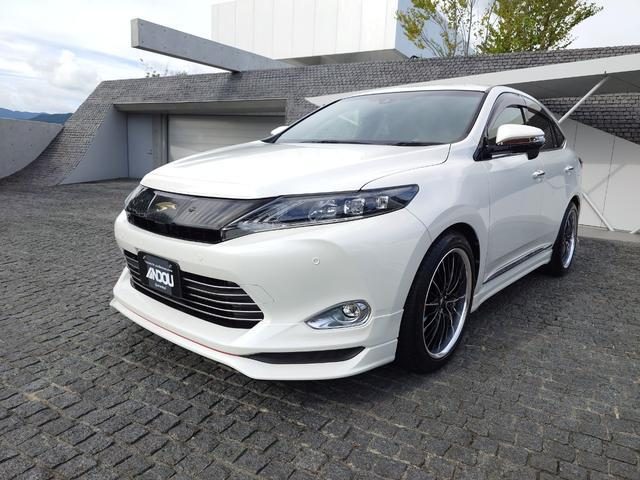 ハリアー　２ＷＤ　プレミアム　純正９インチナビ・バックモニ