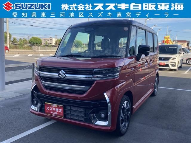スペーシア　カスタム　ＨＹＢＲＩＤ　ＸＳターボ　全方位カメラ　