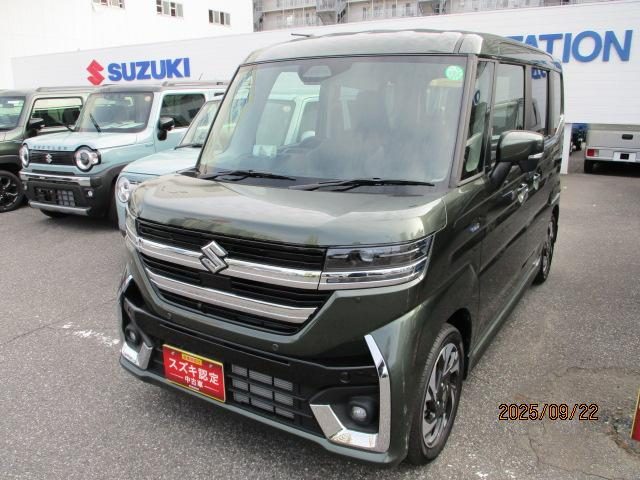 スペーシア　カスタム　カスタム　ＨＹＢＲＩＤ　ＸＳ　禁煙元試乗