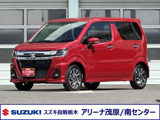 ワゴンＲ　カスタムＺ　ＨＹＢＲＩＤ　ＺＴ（ターボ）　４型　スズ