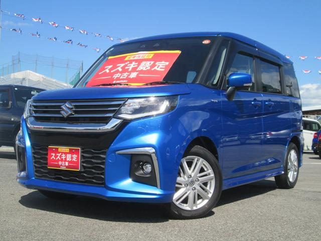 ソリオ　４ＷＤ　ＨＹＢＲＩＤ　ＭＺ　バックカメラ　ナビ　
