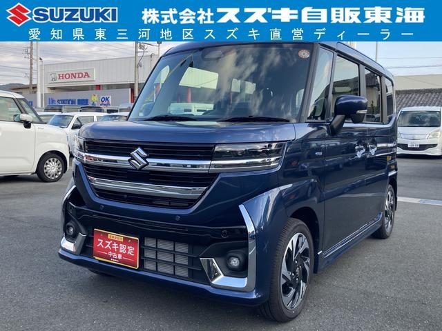 スペーシア　カスタム　ＨＹＢＲＩＤ　ＸＳターボ　後席両側パワー