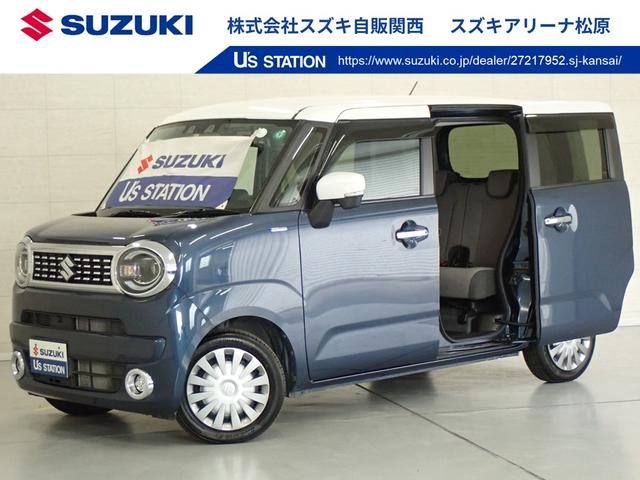 ワゴンＲ　スマイル　ＨＹＢＲＩＤ　Ｘ　２ＷＤ　全方位モニター