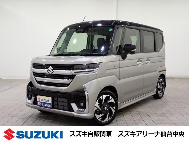スペーシア　カスタム　ＨＹＢＲＩＤ　ＸＳターボ　シートヒーター