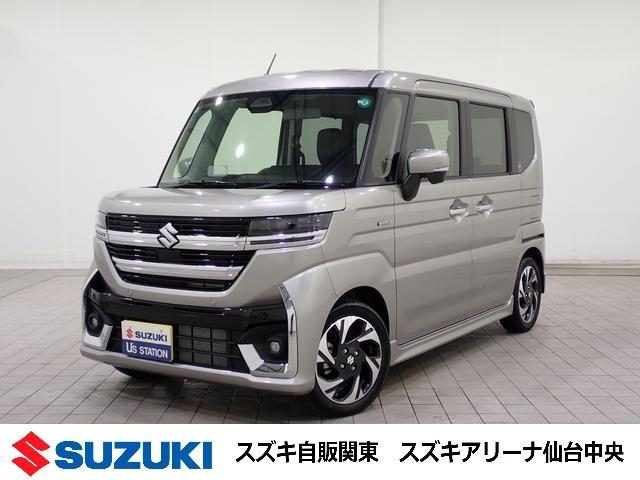 スペーシア　カスタム　ＨＹＢＲＩＤ　ＸＳターボ　シートヒーター