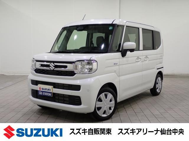 スペーシア　ＨＹＢＲＩＤ　Ｘ　　両側電動スライドドア