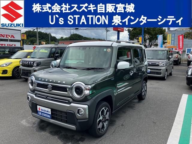 ハスラー　Ｊスタイル　　２ＷＤ／ＣＶＴ　　純正ナビ