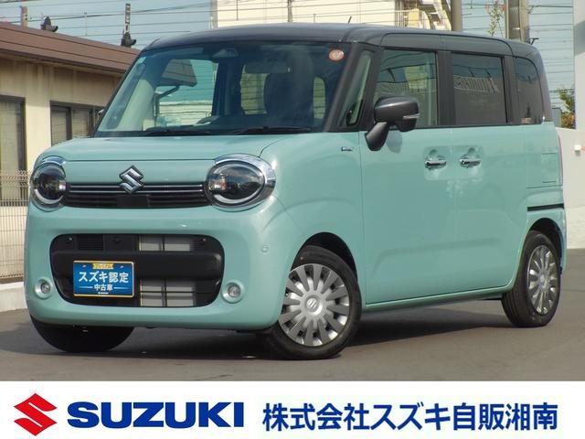ワゴンＲ　スマイル　４ＷＤ　ＨＹＢＲＩＤ　Ｘ　全方位モニター付メモリ
