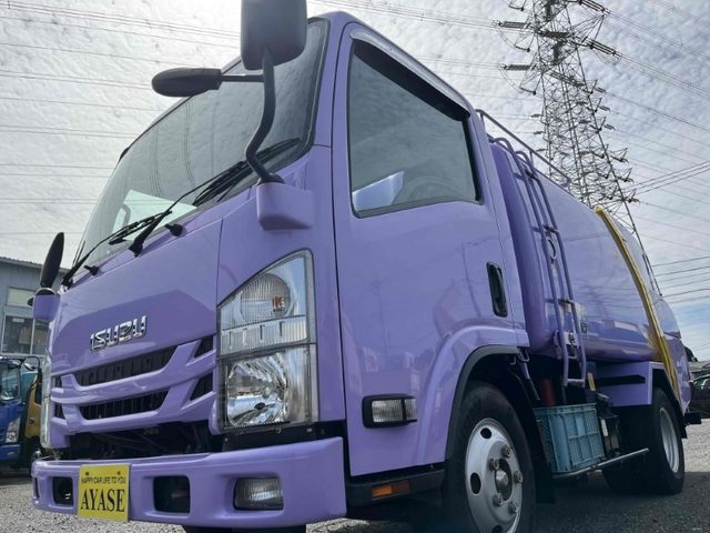 エルフ　３ｔ積み巻込み式パッカー車