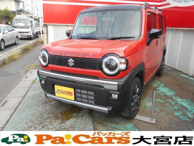 ハスラー　タフワイルド　届出済未使用車　オートＬＥ