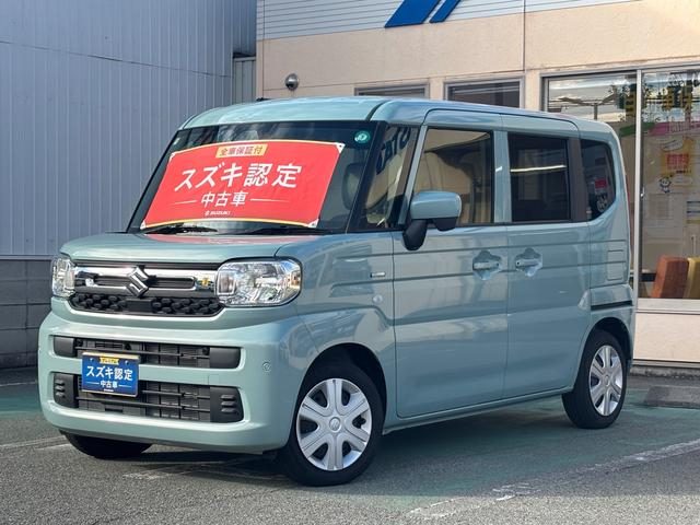 スペーシア　ＨＹＢＲＩＤ　Ｘ　２ＷＤ　ＣＶＴ衝突被害