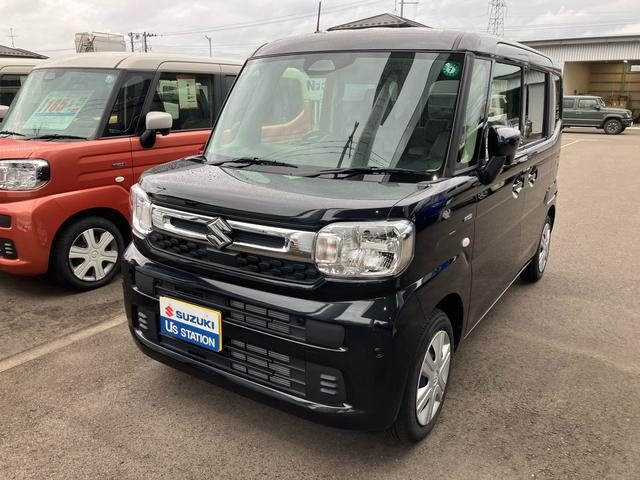 スペーシア　ＨＹＢＲＩＤ　Ｘ　２ＷＤ・ＣＶＴ　衝突被