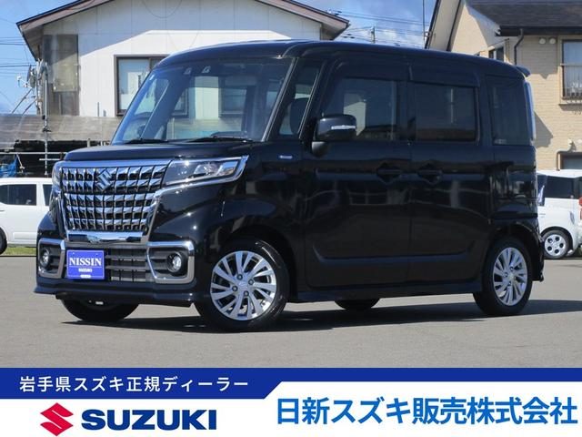 スペーシア　カスタム　４ＷＤ　ＨＹＢＲＩＤ　ＧＳ　４ＷＤ　フルセグナビ