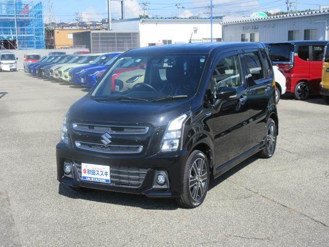 ワゴンＲ　スティングレー　４ＷＤ　ＨＹＢＲＩＤ　Ｔ　４ＷＤ　全方位モニター