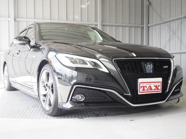 クラウン　セダン　ハイブリッド　ＲＳアドバンス　禁煙車　黒革シート　セー