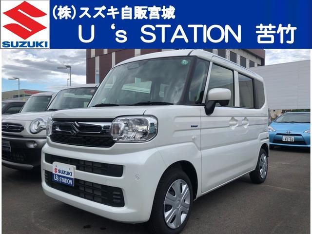 スペーシア　ＨＹＢＲＩＤ　Ｇ　全方位カメラ付９インチ