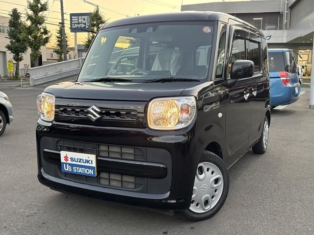 スペーシア　４ＷＤ　ハイブリッドＧ　４ＷＤ　☆純正ナビ・バッ