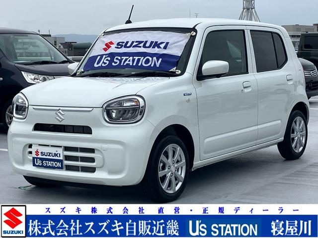 アルト　ＨＹＢＲＩＤ　Ｘ　２型　新車保証／全方位