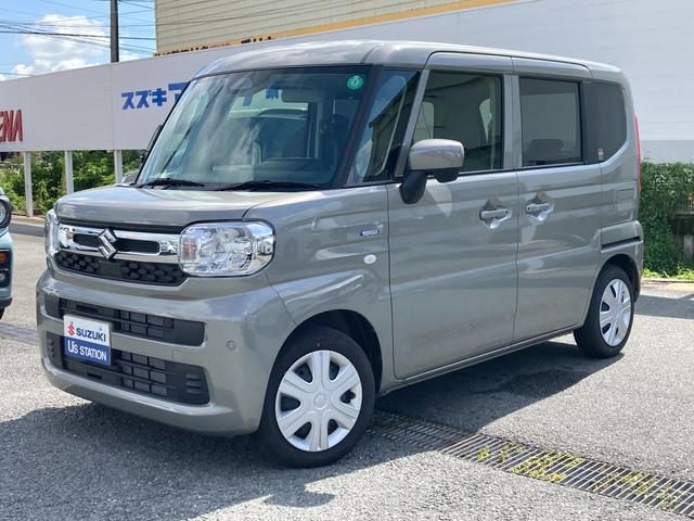 スペーシア　ＨＹＢＲＩＤ　Ｘ　両側電動スライドドア　