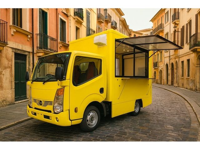 アトラス　キッチンカー　８Ｎｏ．登録車
