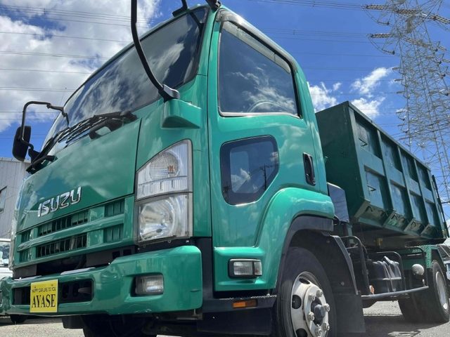 フォワード　３．８５ｔ積み脱着装置付コンテナ専用車