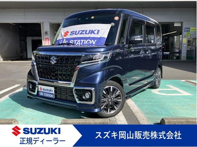 スペーシア　カスタム　４ＷＤ　カスタム　ＨＹＢＲＩＤ　ＸＳナビ　ＥＴＣ