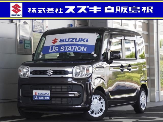 スペーシア　ＨＹＢＲＩＤ　Ｘ　両側電動スライドドア　