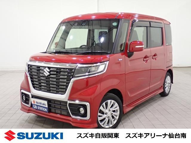 スペーシア　カスタム　４ＷＤ　ＨＹＢＲＩＤ　ＧＳ　２型　４ＷＤ　ＣＤデ