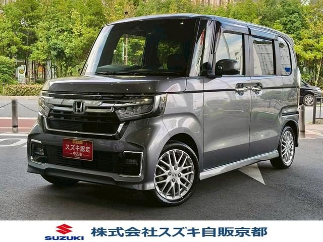 Ｎ　ＢＯＸ　カスタム　Ｌターボ　前後衝突被害軽減ブレーキナビ、