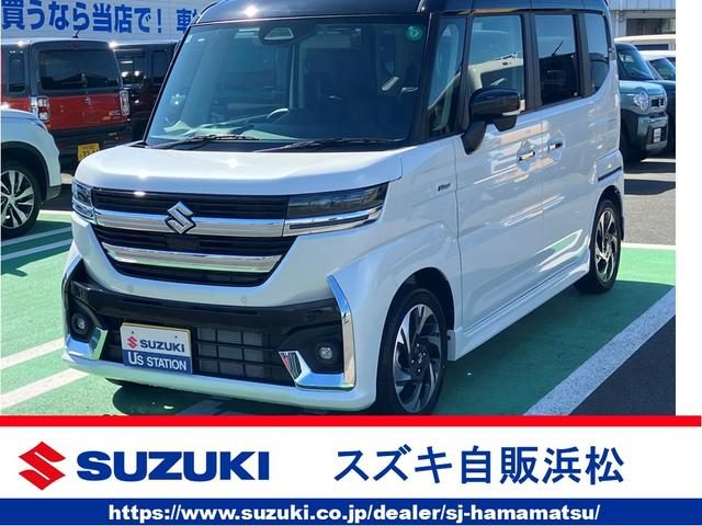 スペーシア　カスタム　ＨＹＢＲＩＤ　ＸＳ　衝突被害軽減ブレーキ