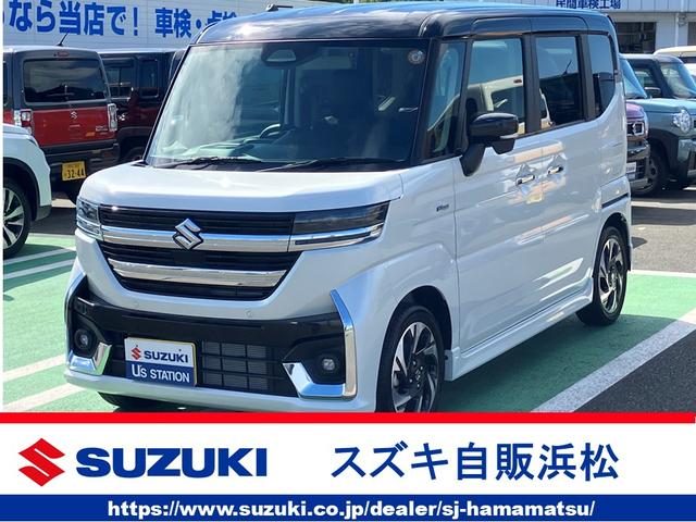 スペーシア　カスタム　ＨＹＢＲＩＤ　ＸＳターボ　衝突被害軽減ブ