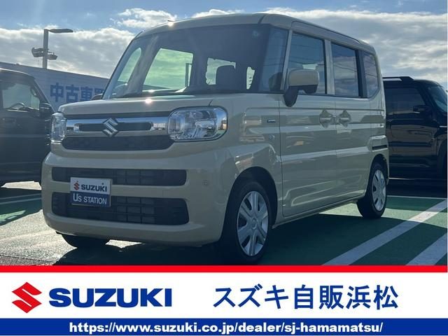 スペーシア　ＨＹＢＲＩＤ　Ｘ　全方位モニター付きナビ