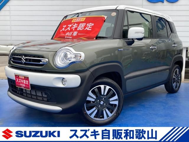 クロスビー　ＨＹＢＲＩＤ　ＭＺ　４型　　デモカー使用