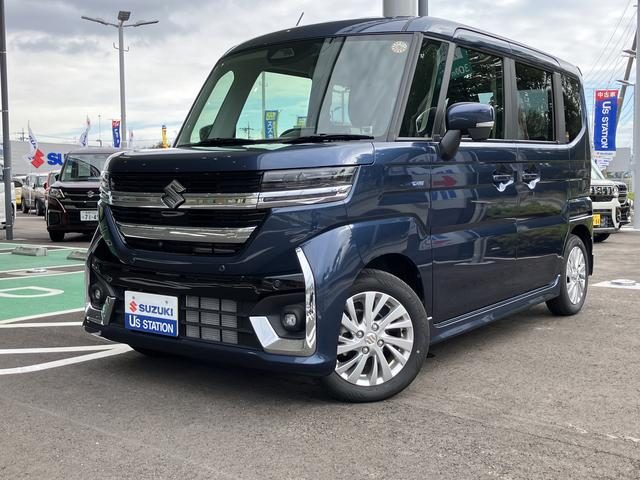 スペーシア　カスタム　ＨＹＢＲＩＤ　ＧＳ　２ＷＤ　全方位モニタ