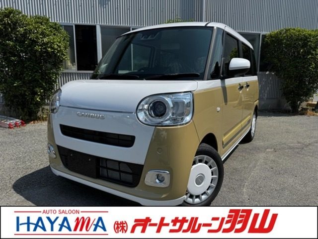 ムーヴ　キャンバス　６６０　ストライプス　Ｇ　両側パワースラ