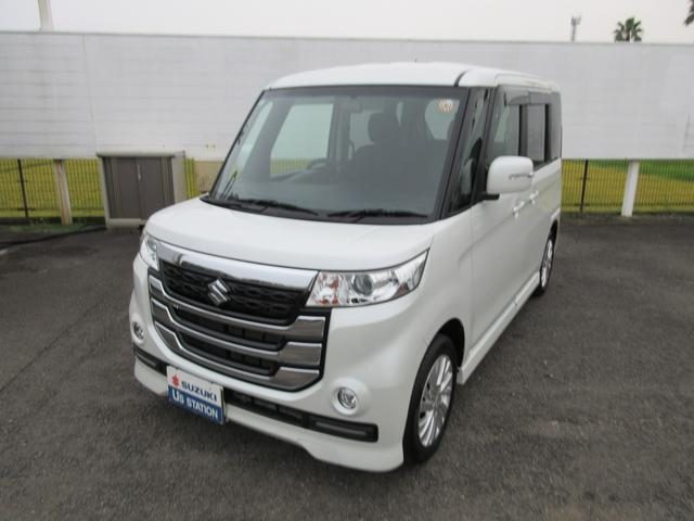 スペーシア　カスタムＺ　カスタムＺ　ＦＦ　ＣＶＴ　Ｂカメラ付ナビ