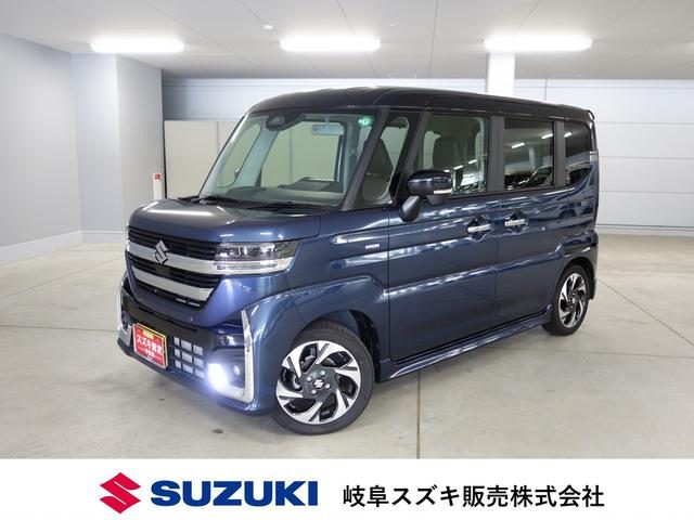 スペーシア　カスタム　カスタム　ＨＹＢＲＩＤ　ＸＳ　全方位モニ