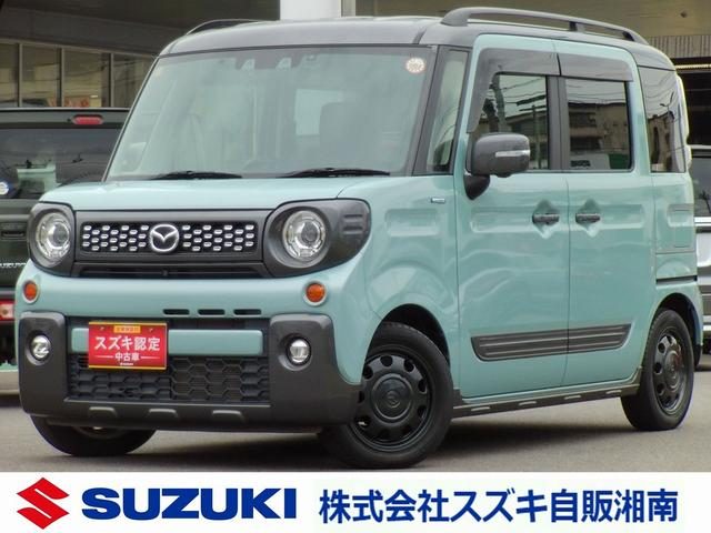 フレアワゴン　タフスタイル　ハイブリッドＸＴ　全方位モニタ付Ｍナビ　