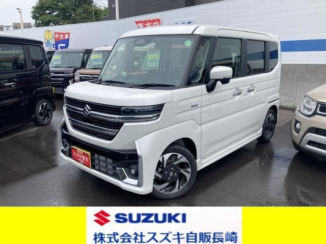 スペーシア　カスタム　カスタム　ＨＹＢＲＩＤ　ＸＳ　両側電動ス