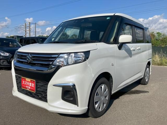 ソリオ　４ＷＤ　Ｇ　４ＷＤ　純正８インチナビ　バックソナ