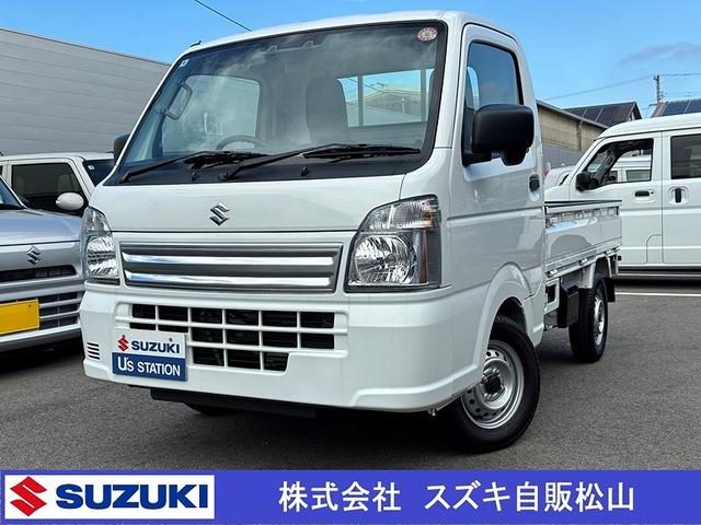 キャリイトラック　４ＷＤ　ＫＣエアコン・パワステ農繁　７型　純正ラ