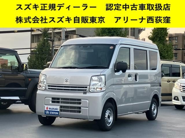 エブリイバン　ＰＡリミテッド　６型ＣＶＴ前後軽減ブレー