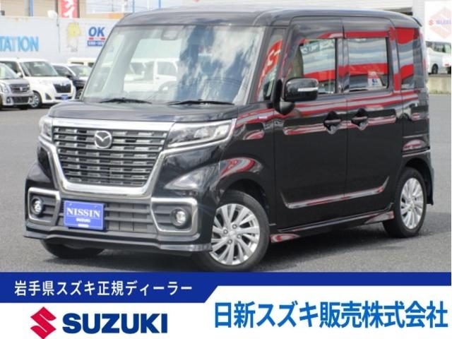 フレアワゴン　カスタムスタイル　４ＷＤ　ハイブリッド　ＸＧ　４ＷＤ　バックカメラ