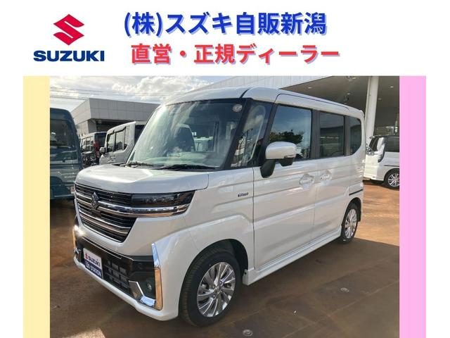 スペーシア　カスタム　４ＷＤ　ＨＹＢＲＩＤ　ＧＳ　★４ＷＤ　シートヒー