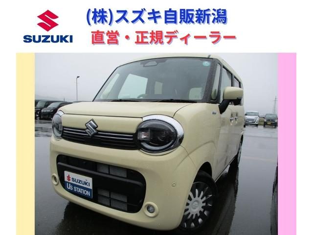 ワゴンＲ　スマイル　４ＷＤ　ＨＹＢＲＩＤ　Ｘ　４ＷＤ前後被害軽減ブレ