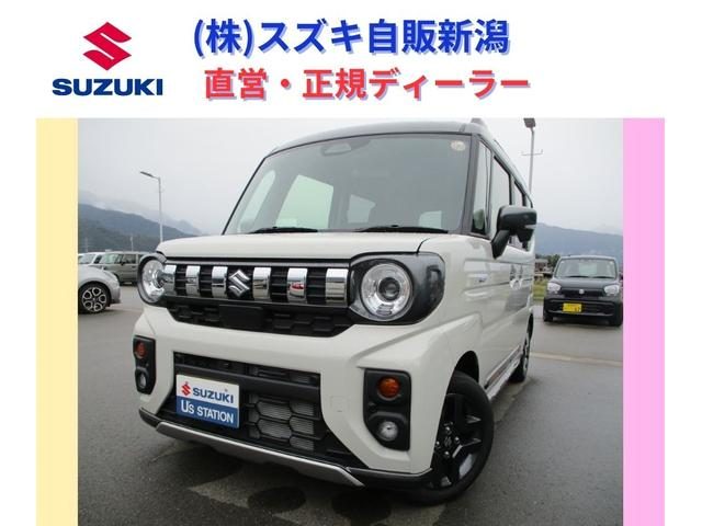 スペーシア　ギア　４ＷＤ　ギア　ＨＹＢＲＩＤ　ＸＺ４ＷＤ前後被害軽