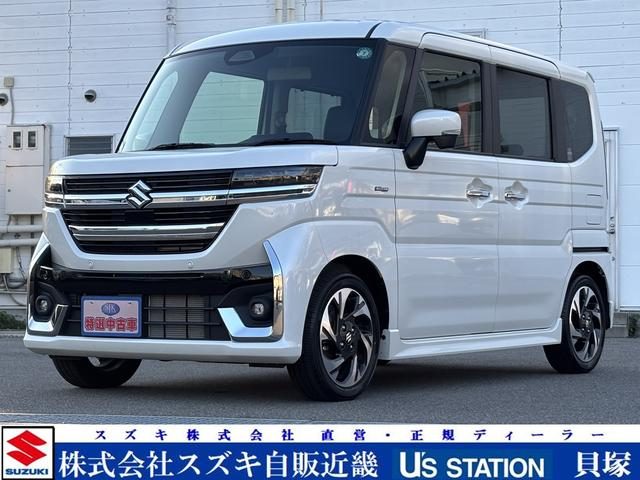 スペーシア　カスタム　カスタム　ＨＹＢＲＩＤ　ＸＳターボ　メー